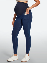 IUGA Over Belly Comfy Stretch Maternity Jeans | Affordable Yoga Leggings & Activewear by IUGA