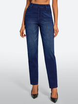 IUGA FlexDenim® High Waisted  Bootcut  Straight Leg Jeans | Affordable Yoga Leggings & Activewear by IUGA