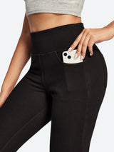 IUGA FlexDenim® High Waisted Stretchy Butt Lifting Jeggings With Pockets | Affordable Yoga Leggings & Activewear by IUGA