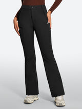 IUGA Women's Fleece Lined Waterproof Softshell Insulated Snow Ski Pants | Affordable Yoga Leggings & Activewear by IUGA