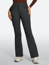 IUGA Women's Fleece Lined Waterproof Softshell Insulated Snow Ski Pants | Affordable Yoga Leggings & Activewear by IUGA