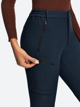 IUGA Women's Fleece Lined Waterproof Softshell Insulated Snow Ski Pants | Affordable Yoga Leggings & Activewear by IUGA