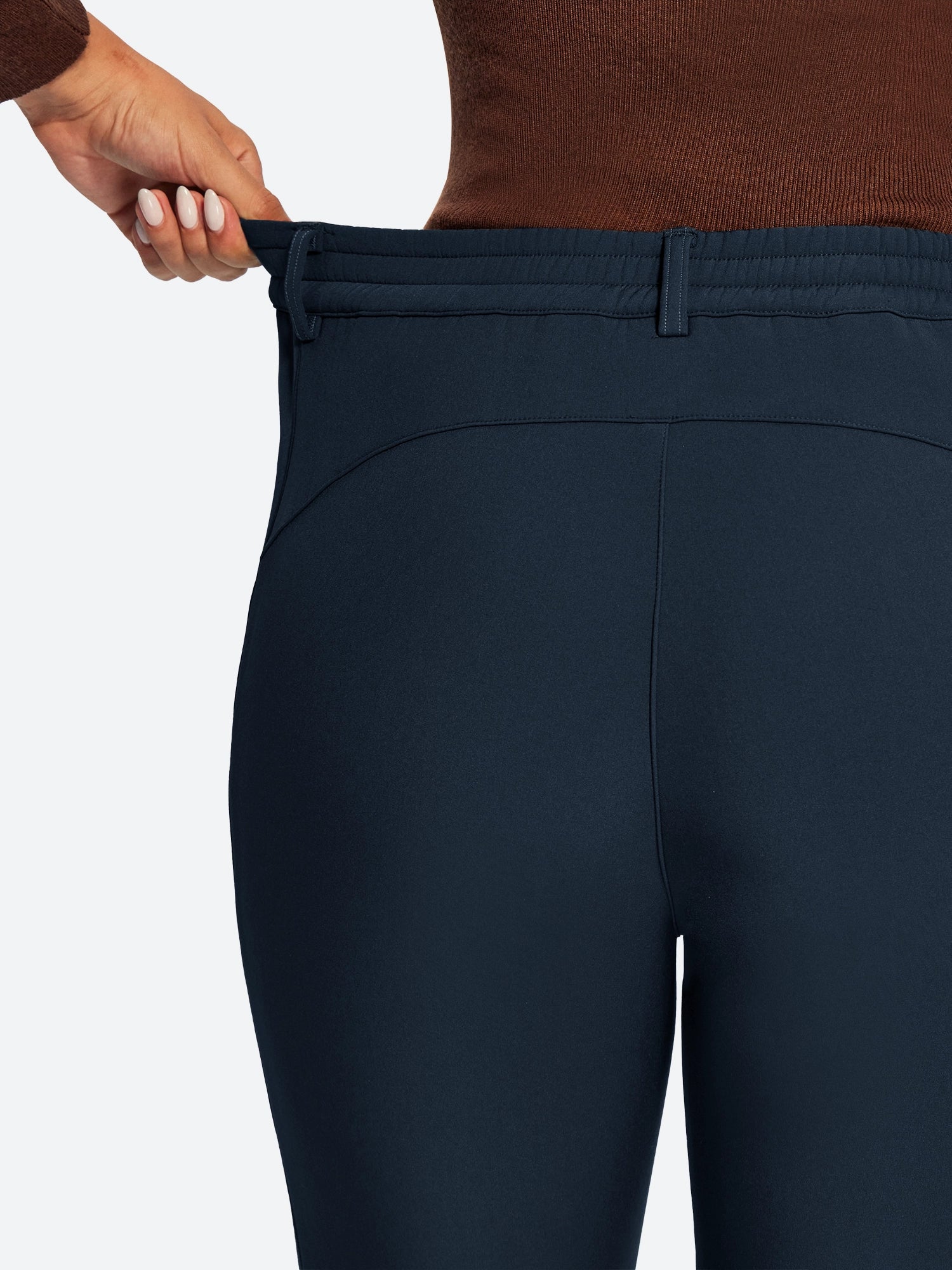 IUGA Women's Fleece Lined Waterproof Softshell Insulated Snow Ski Pants | Affordable Yoga Leggings & Activewear by IUGA