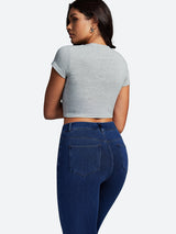 IUGA FlexDenim® High Waisted  Bootcut  Straight Leg Jeans | Affordable Yoga Leggings & Activewear by IUGA