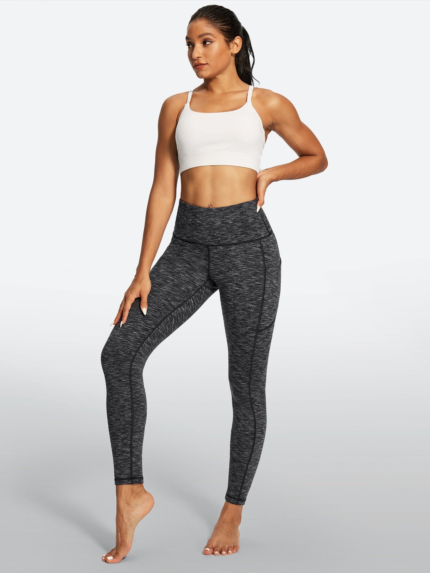 IUGA HeatLab® Fleece Lined Leggings with Pockets | Affordable Yoga Leggings & Activewear by IUGA