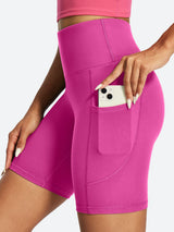 IUGA FlexTight Tummy Control Shorts With Pockets 6''