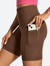 IUGA FlexTight Tummy Control Shorts With Pockets 6''