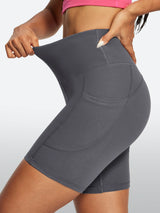 IUGA FlexTight Tummy Control Shorts With Pockets 6''