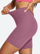 IUGA FlexTight Tummy Control Shorts With Pockets 6''