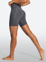 IUGA FlexTight Tummy Control Shorts With Pockets 6''