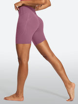 IUGA FlexTight Tummy Control Shorts With Pockets 6''