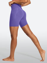 IUGA FlexTight Tummy Control Shorts With Pockets 6''