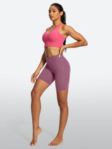 IUGA FlexTight Tummy Control Shorts With Pockets 6''