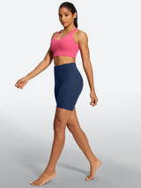 IUGA FlexTight Tummy Control Shorts With Pockets 6''