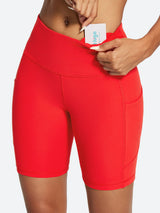 IUGA FlexTight Tummy Control Shorts With Pockets 6''