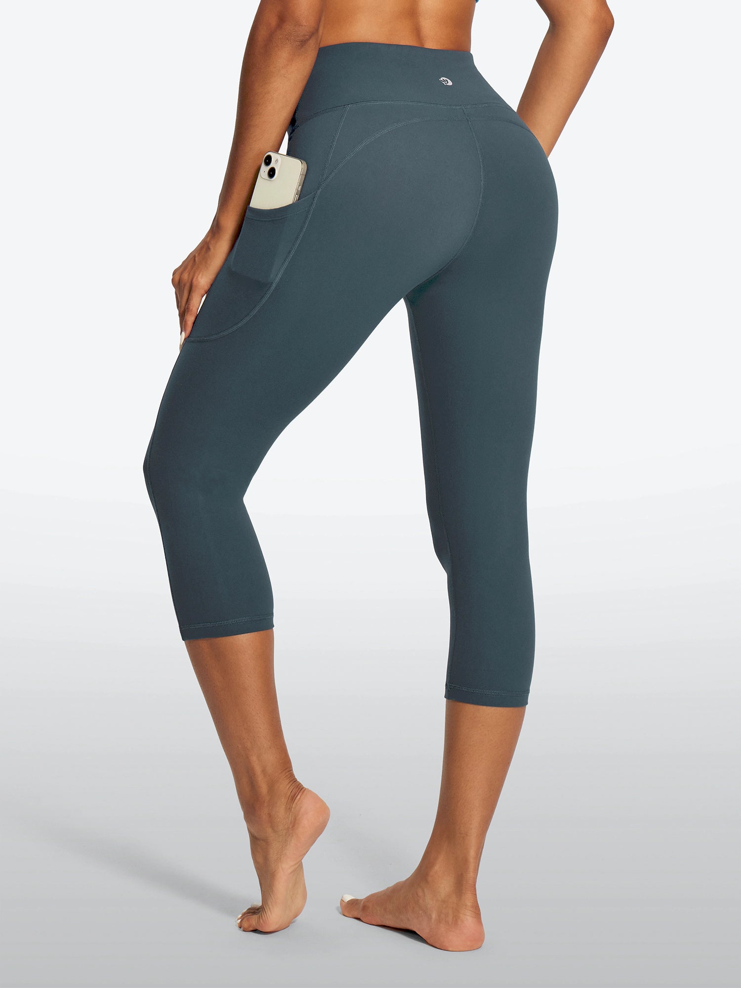 IUGA FlexTight Capris With Pockets Squat Proof