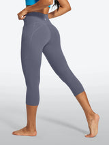 IUGA FlexTight Capris With Pockets Squat Proof