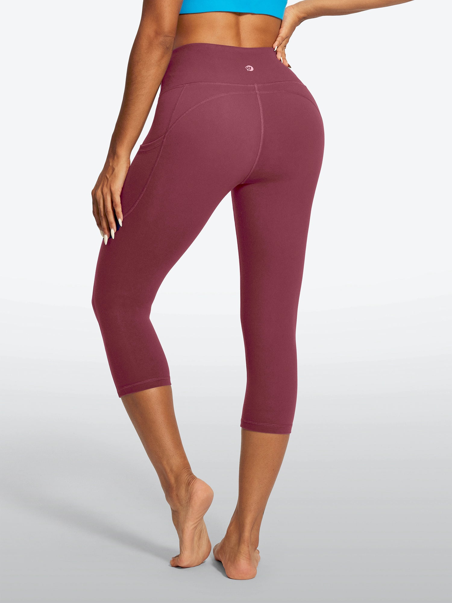 IUGA FlexTight Capris With Pockets Squat Proof