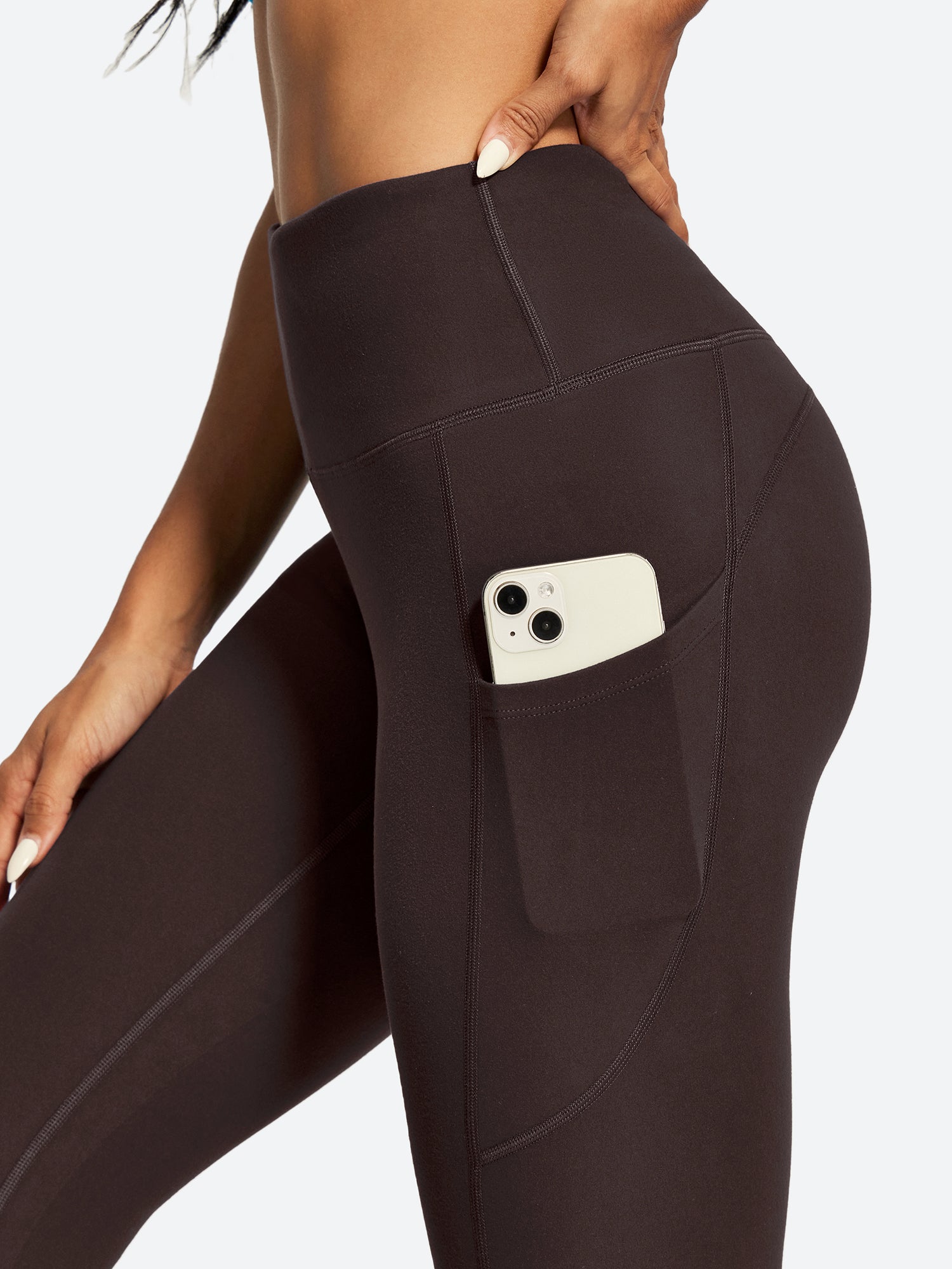 IUGA FlexTight Capris With Pockets Squat Proof