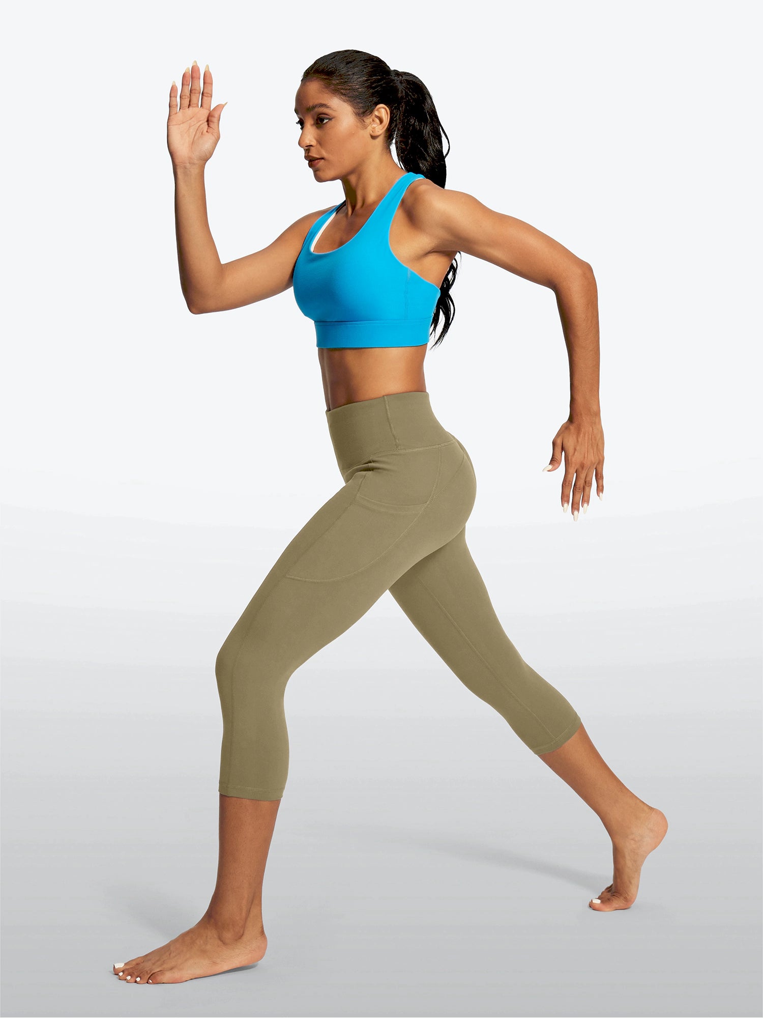 IUGA FlexTight Capris With Pockets Squat Proof