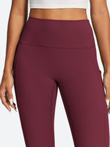 IUGA PowerTight No Front Seam Compression Leggings