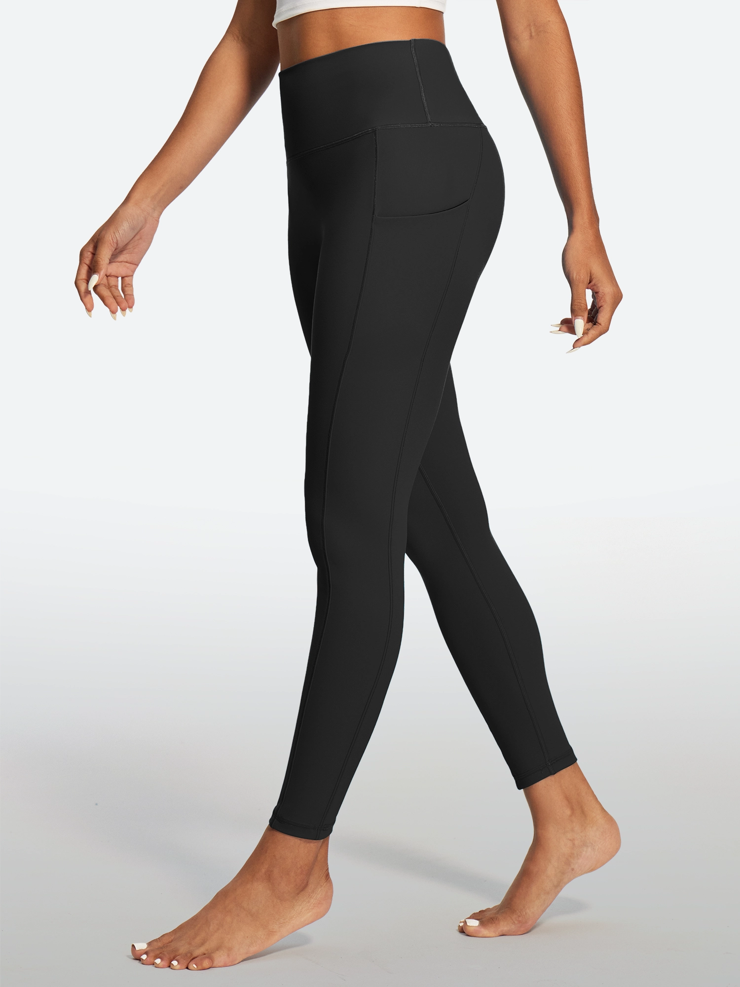 IUGA PowerTight No Front Seam Compression Leggings