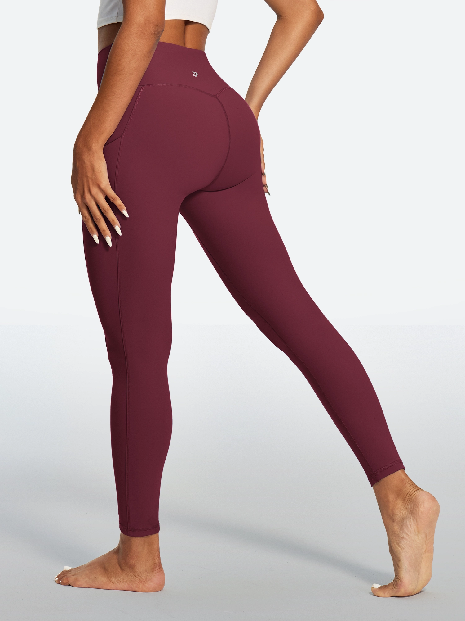 IUGA PowerTight No Front Seam Compression Leggings