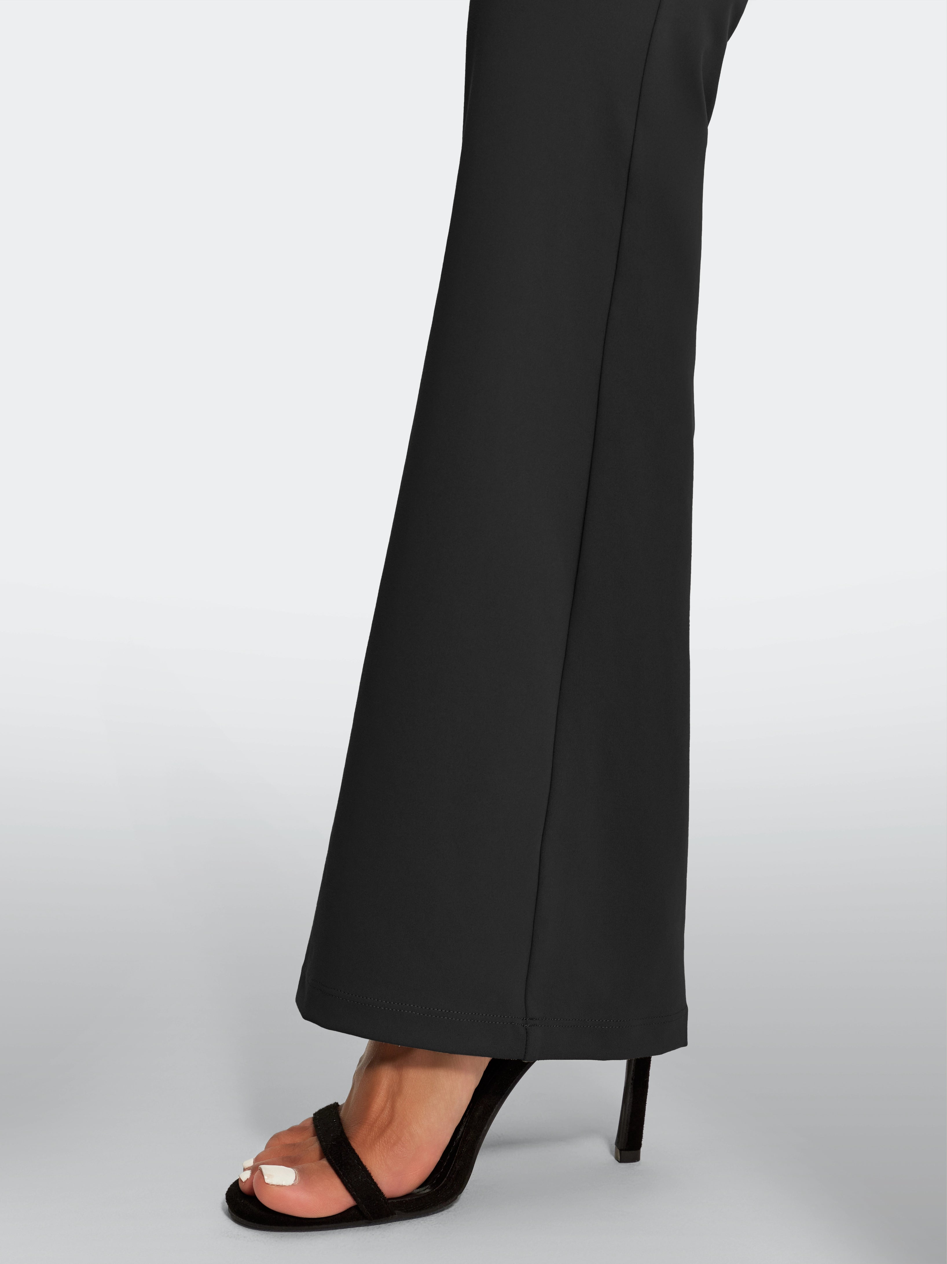 IUGA High Waist Pull On Stretchy Dress Pants With Zipper Pockets