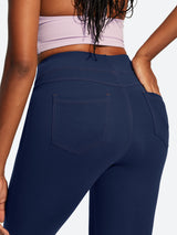 IUGA FlexTight High Waist Denim-Look Leggings With Pockets | Affordable Yoga Leggings & Activewear by IUGA