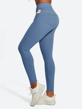 IUGA FlexTight High Waist Denim-Look Leggings With Pockets | Affordable Yoga Leggings & Activewear by IUGA