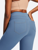IUGA FlexTight High Waist Denim-Look Leggings With Pockets | Affordable Yoga Leggings & Activewear by IUGA
