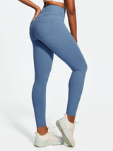 IUGA FlexTight High Waist Denim-Look Leggings With Pockets | Affordable Yoga Leggings & Activewear by IUGA