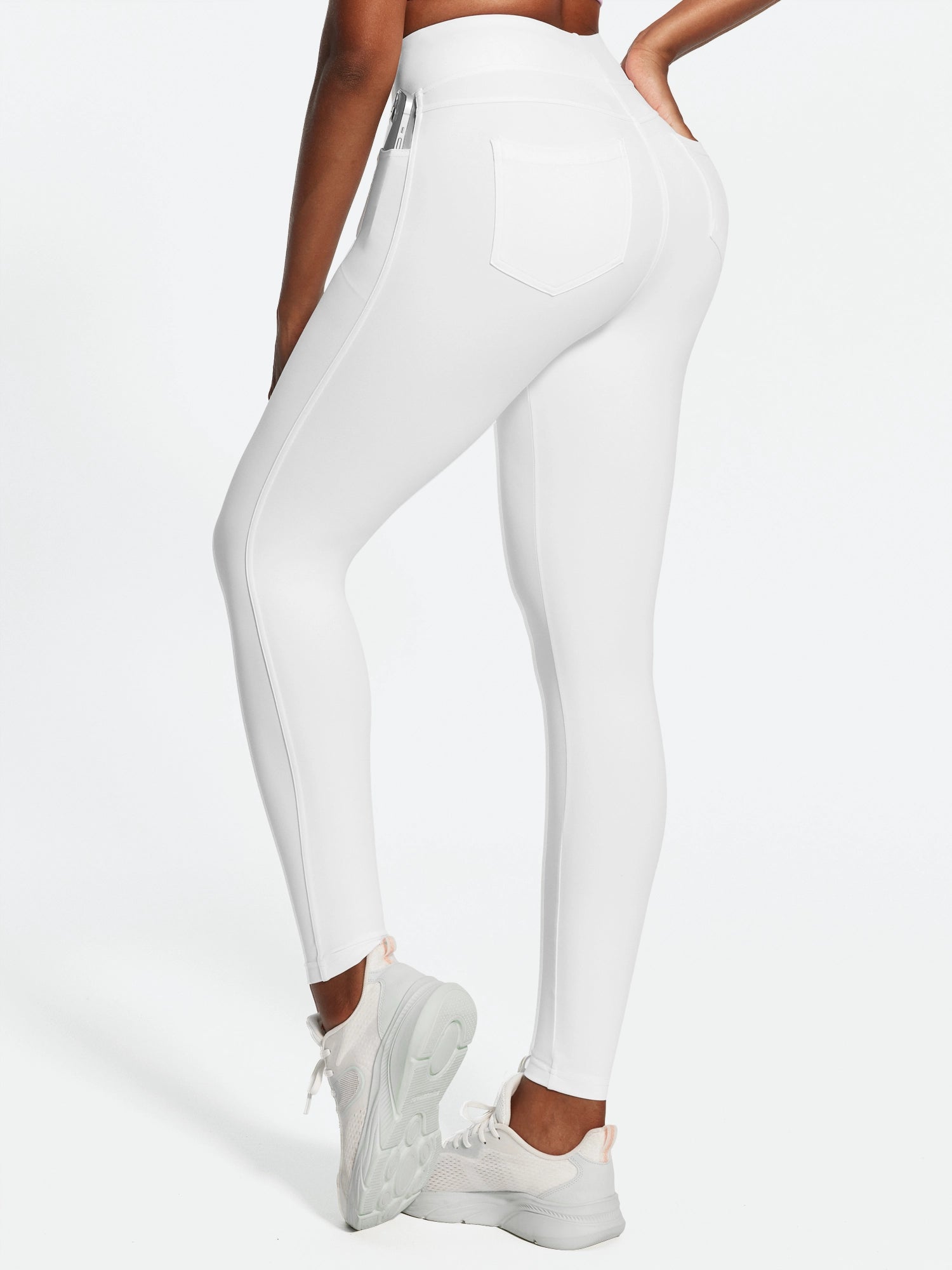 IUGA FlexTight High Waist Denim-Look Leggings With Pockets | Affordable Yoga Leggings & Activewear by IUGA