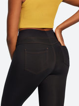 IUGA FlexTight High Waist Denim-Look Leggings With Pockets | Affordable Yoga Leggings & Activewear by IUGA