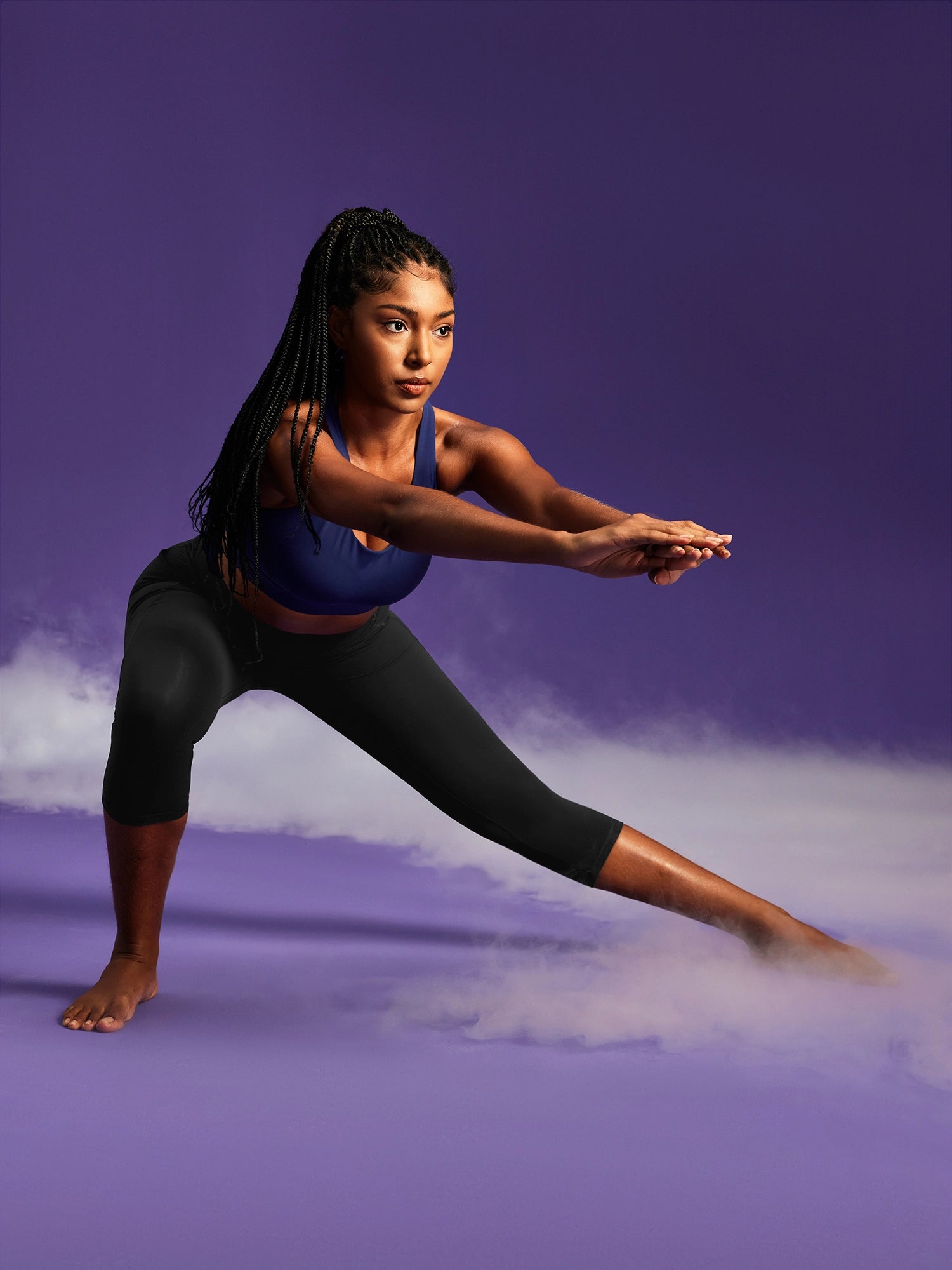 IUGA PowerTight Sandwich No Front Seam Capris