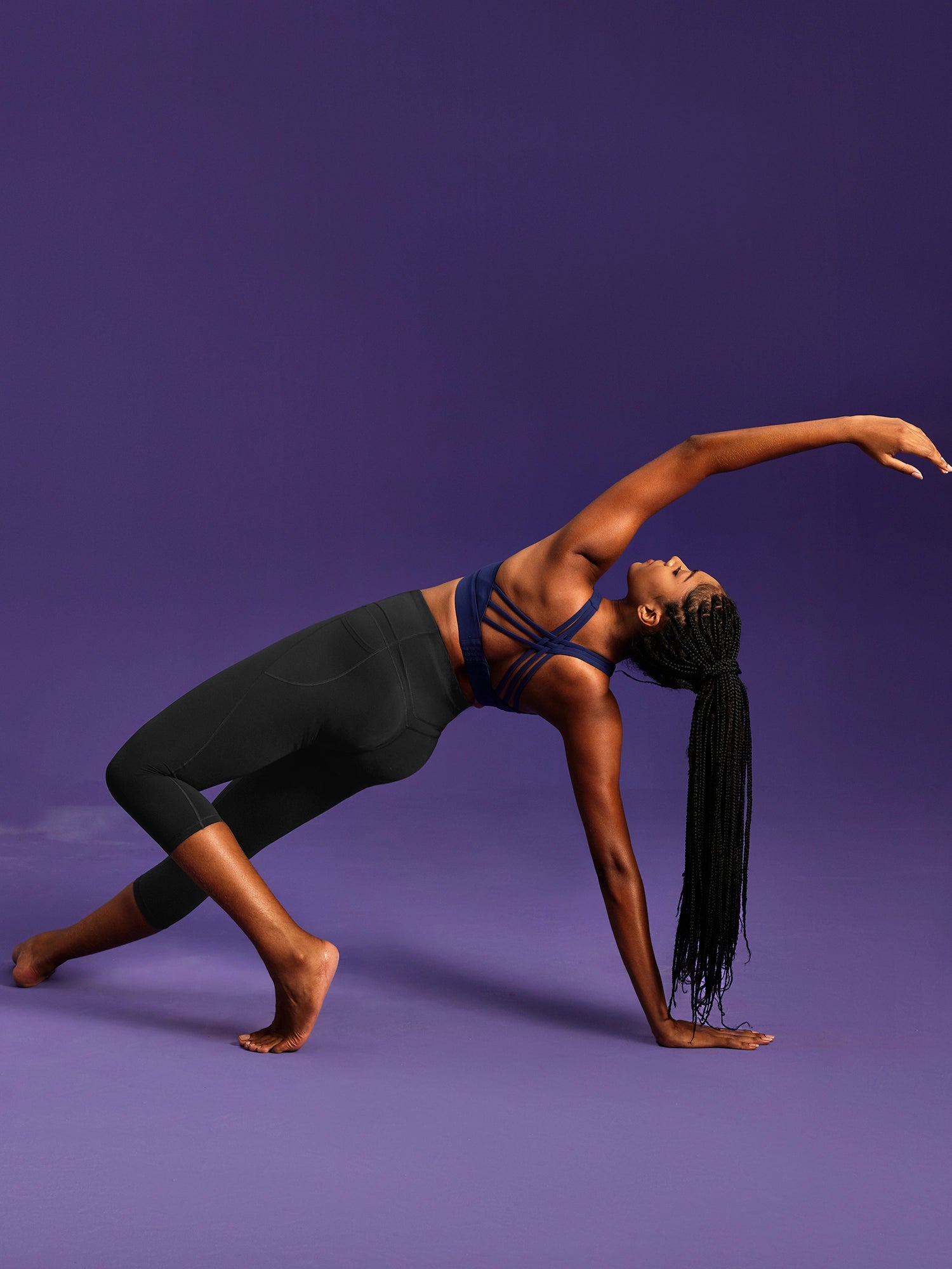 IUGA PowerTight Sandwich No Front Seam Capris