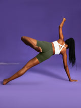 IUGA PowerTight 6'' Scrunch Butt No Front Seam High Waist Shorts With Pockets | Affordable Yoga Leggings & Activewear by IUGA