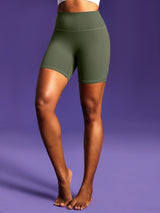 IUGA PowerTight 6'' Scrunch Butt No Front Seam High Waist Shorts With Pockets | Affordable Yoga Leggings & Activewear by IUGA