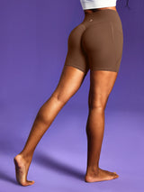 IUGA PowerTight 6'' Scrunch Butt No Front Seam High Waist Shorts With Pockets | Affordable Yoga Leggings & Activewear by IUGA