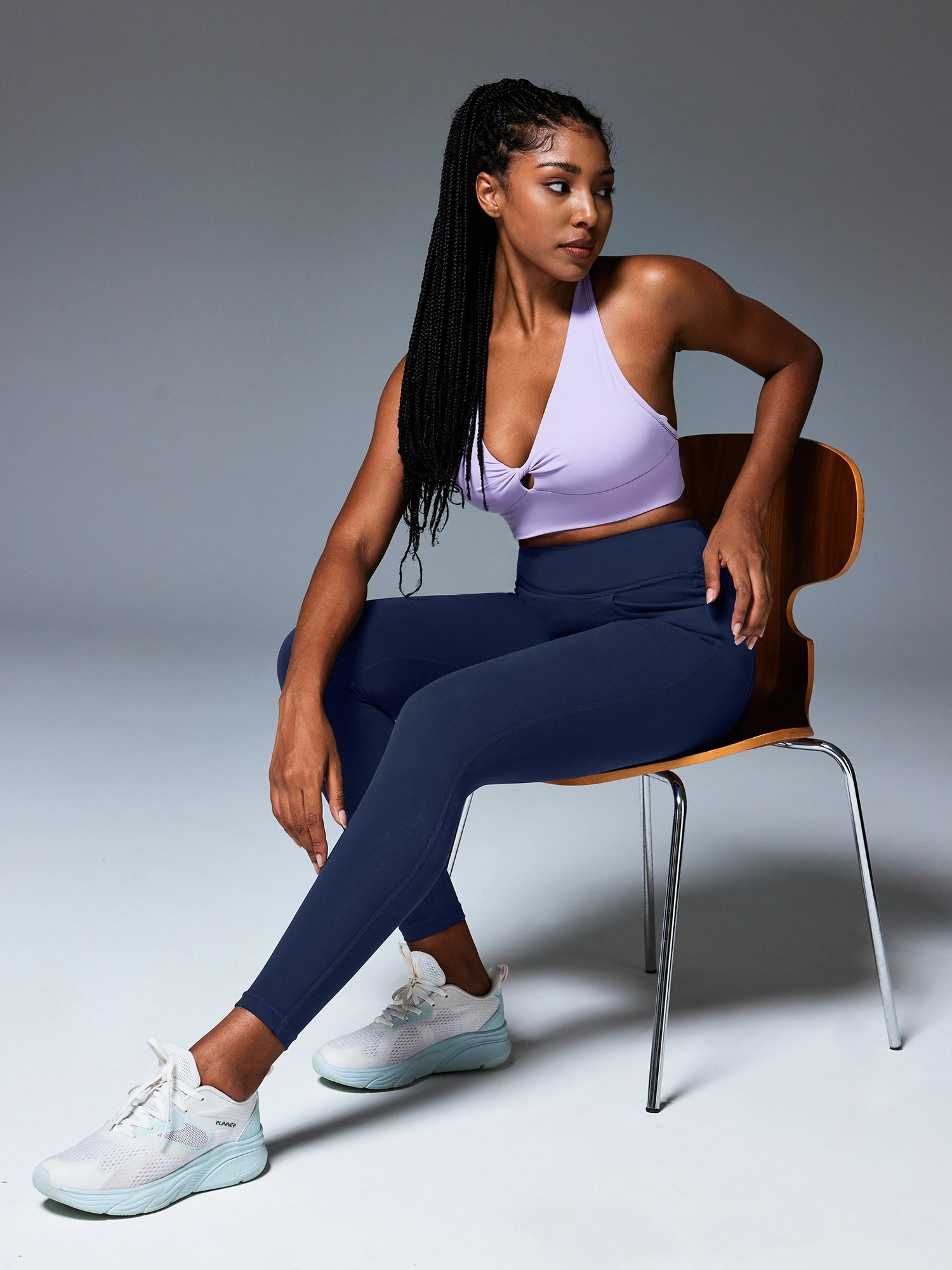 IUGA FlexTight High Waist Denim-Look Leggings With Pockets | Affordable Yoga Leggings & Activewear by IUGA