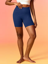 IUGA FlexTight High Waist No Front Seam Scrunch Butt Shorts With Pockets | Affordable Yoga Leggings & Activewear by IUGA