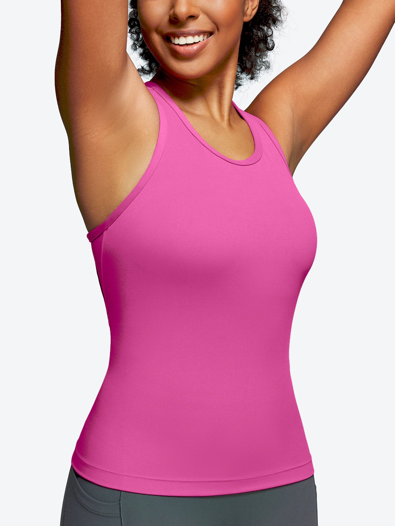 IUGA Padded Racerback Tank Tops With Built in Bra | Affordable Yoga Leggings & Activewear by IUGA