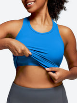 IUGA Padded Racerback Tank Tops With Built in Bra | Affordable Yoga Leggings & Activewear by IUGA