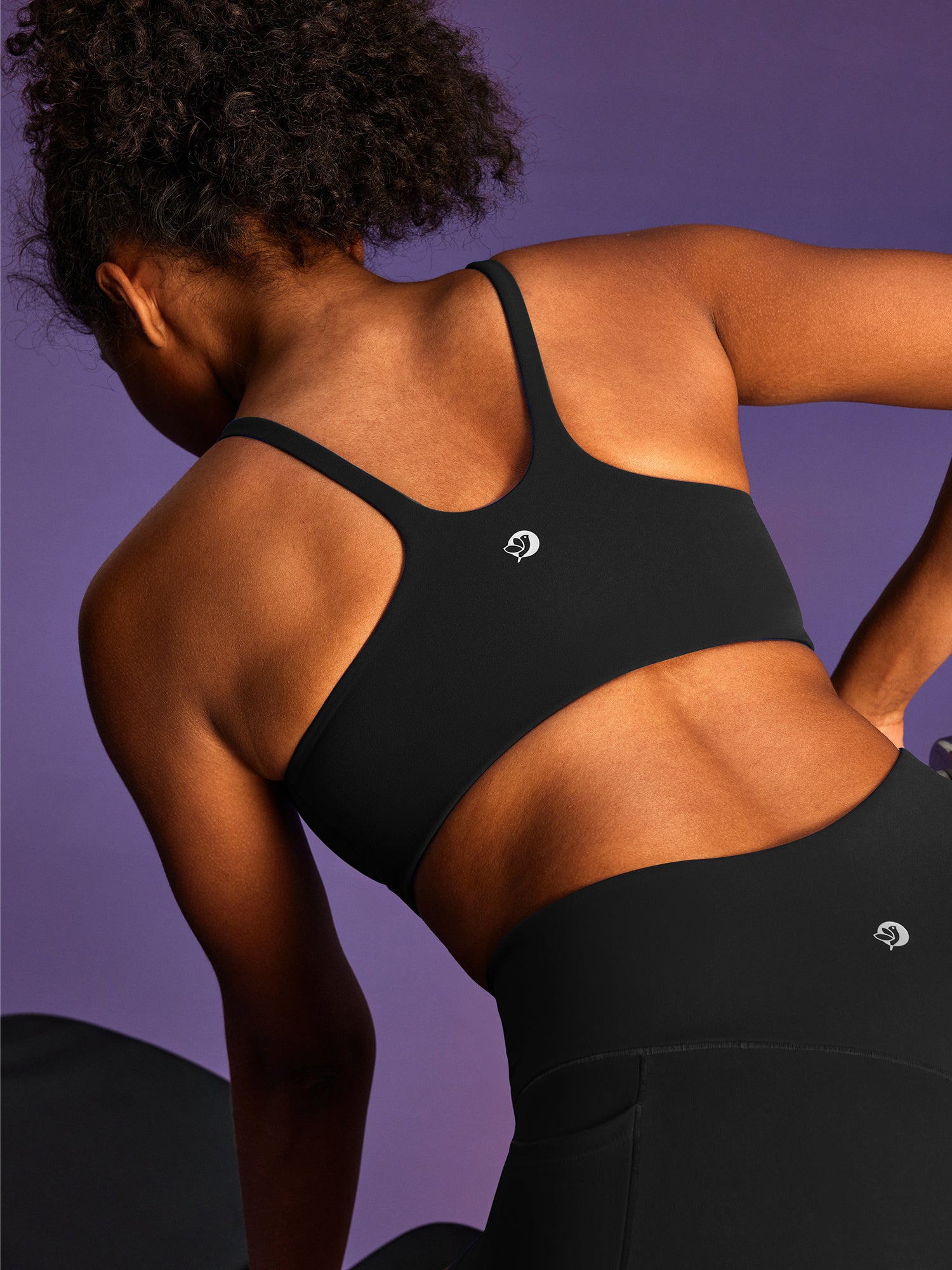 IUGA PowerTight Fixed-Cup Strappy Ultra-Soft Sports Bra | Affordable Yoga Leggings & Activewear by IUGA