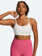 IUGA PowerTight Fixed-Cup Strappy Ultra-Soft Sports Bra | Affordable Yoga Leggings & Activewear by IUGA