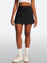 IUGA A-Line High Waisted  Tennis Skirt With Pockets | Affordable Yoga Leggings & Activewear by IUGA