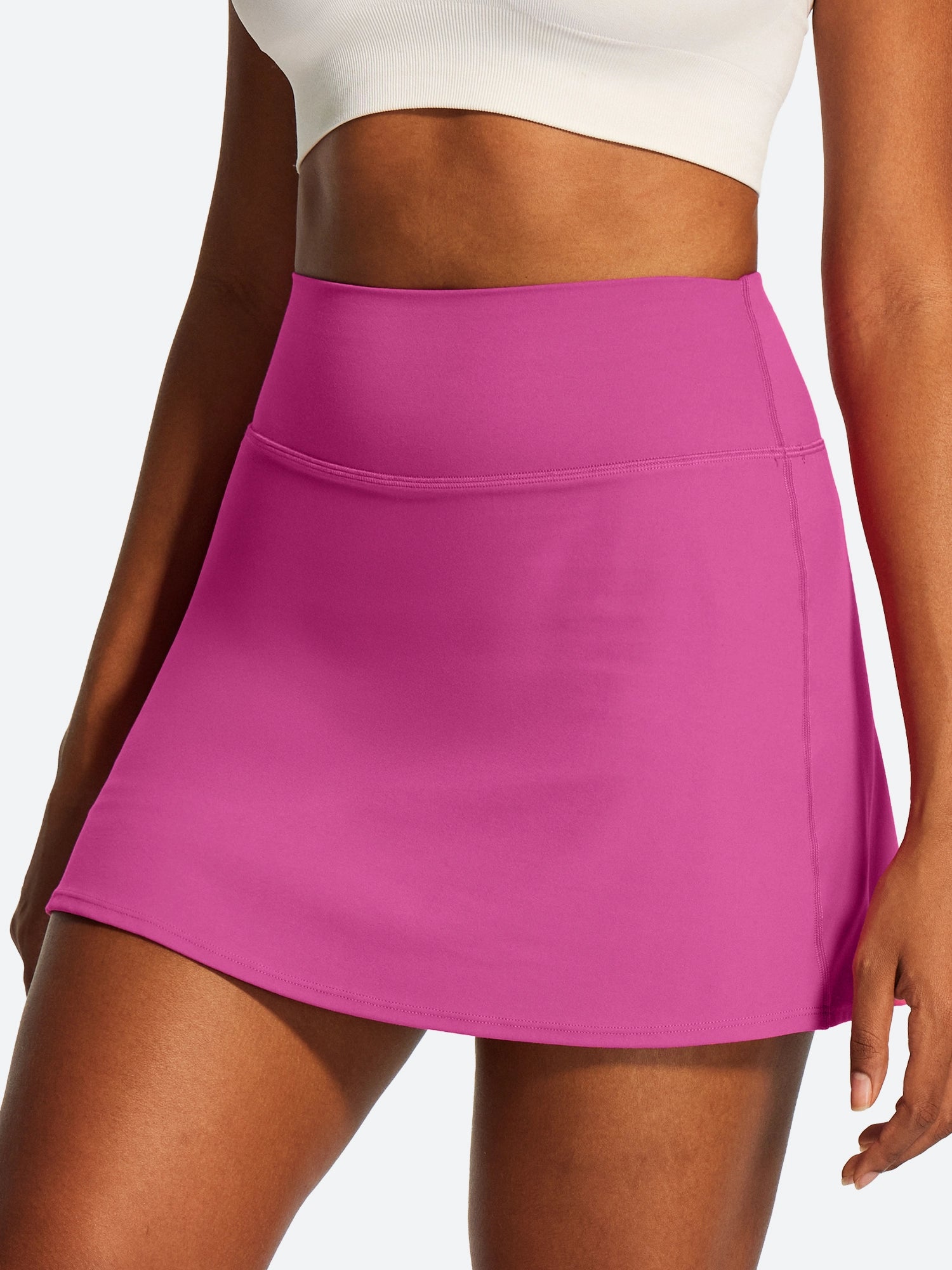 IUGA A-Line High Waisted  Tennis Skirt With Pockets | Affordable Yoga Leggings & Activewear by IUGA