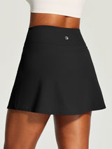 IUGA A-Line High Waisted  Tennis Skirt With Pockets | Affordable Yoga Leggings & Activewear by IUGA