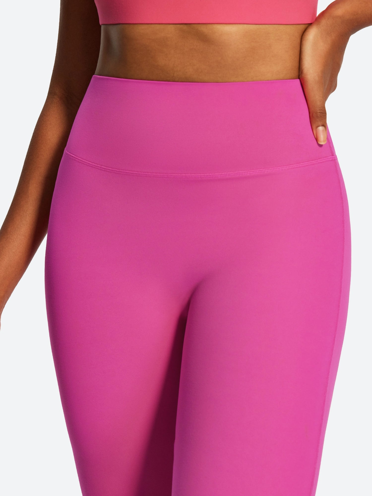 IUGA SilkFeel High Waist No Front Seam Straight Leggings | Affordable Yoga Leggings & Activewear by IUGA