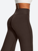 IUGA SilkFeel High Waist No Front Seam Straight Leggings | Affordable Yoga Leggings & Activewear by IUGA